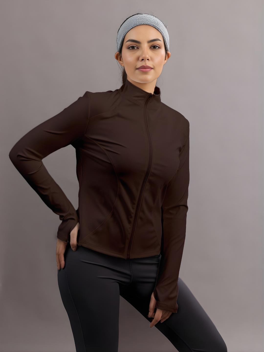 Mocha Brown Core Jacket