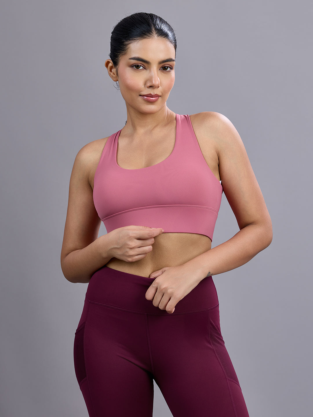 Magenta Pink Pulse Sports Bra