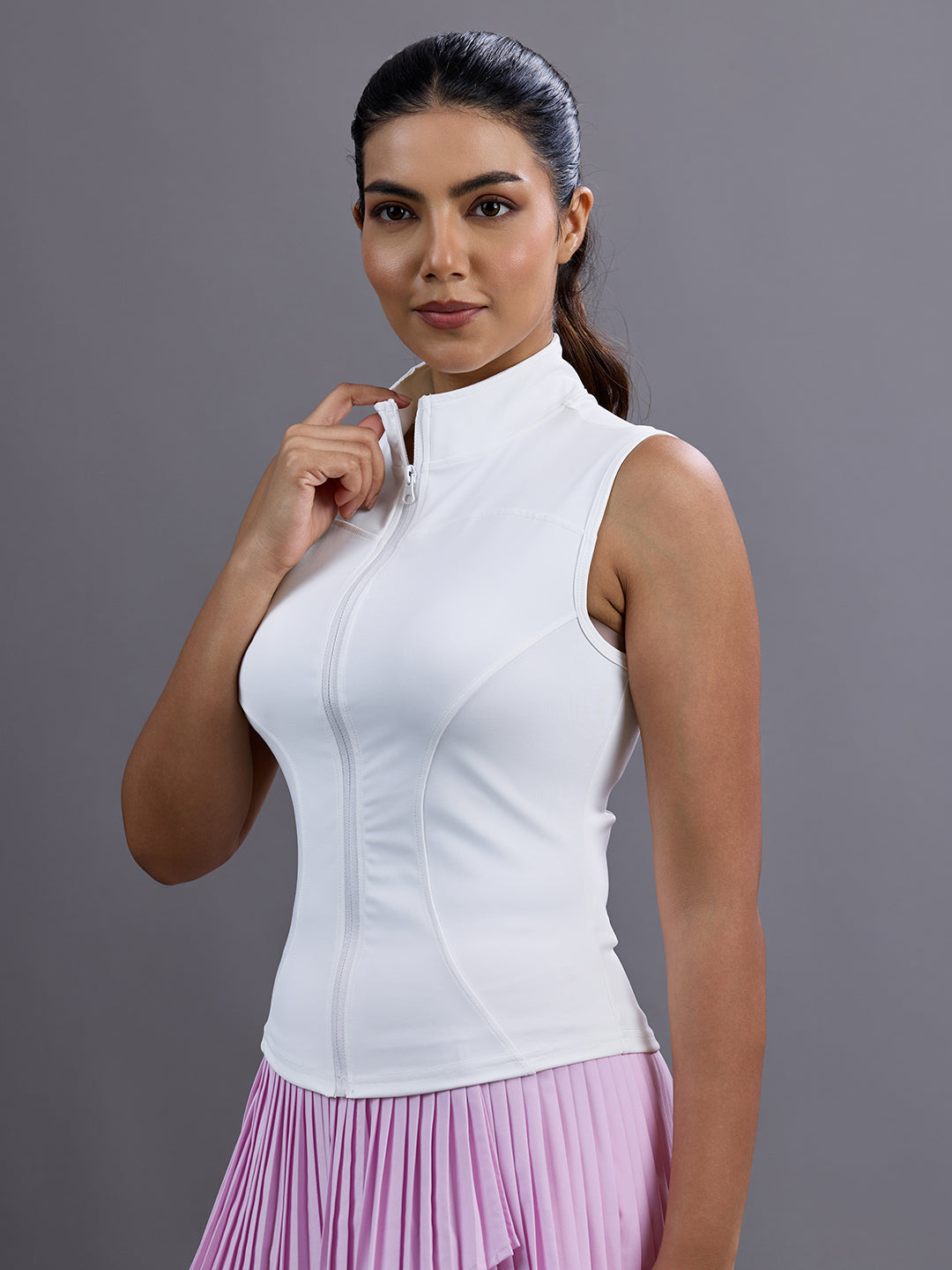Cloud White AeroVest Jacket