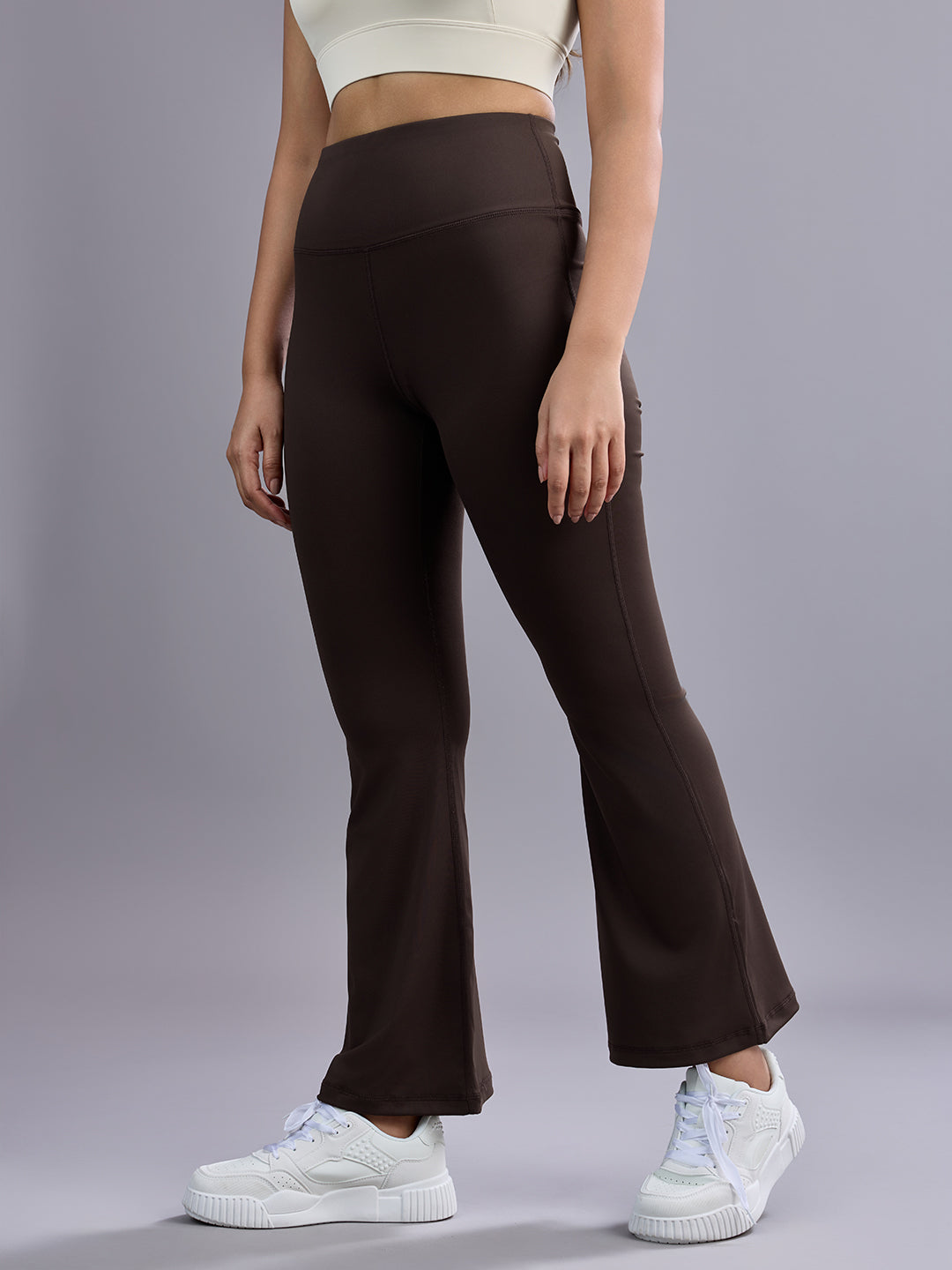 Mocha Brown Nova Flared Pant