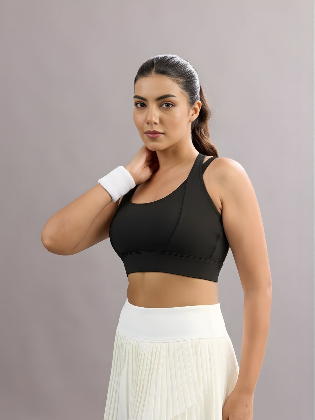 Starlight Black Muse Sports Bra