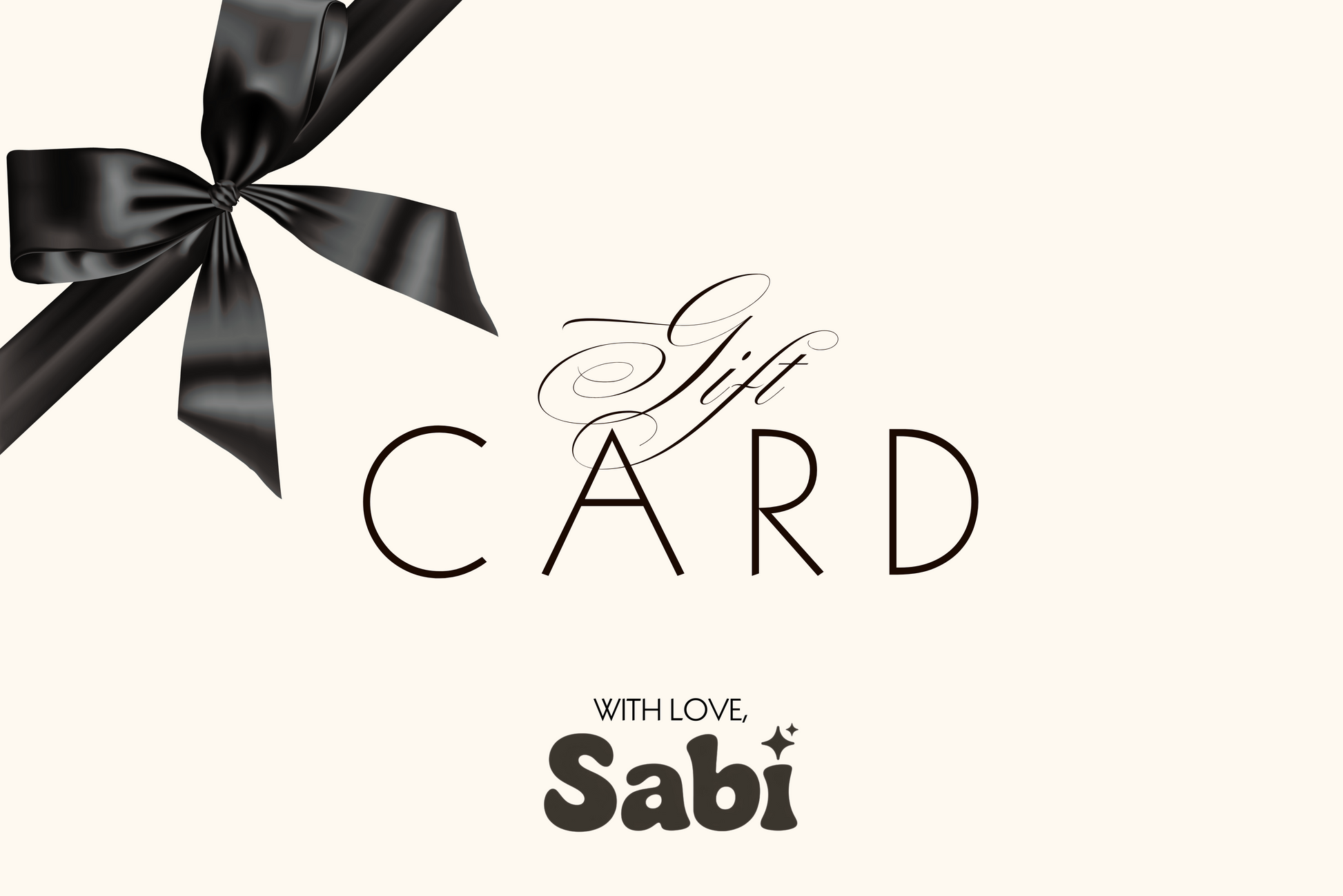Sabi Sabi Gift Card