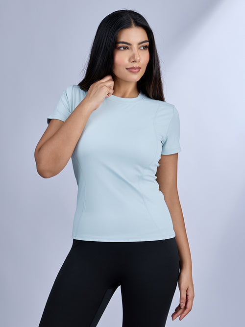 Ice Blue Compression Tee