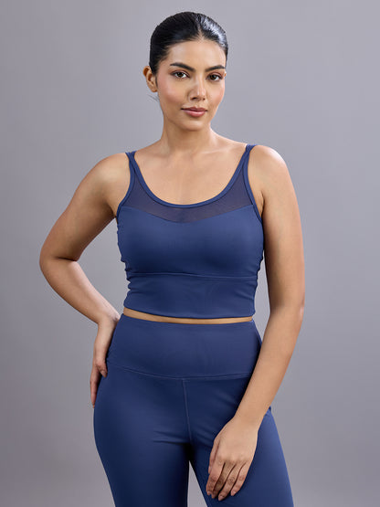 Sabi Aura Mesh Cross-Back Sports Bra