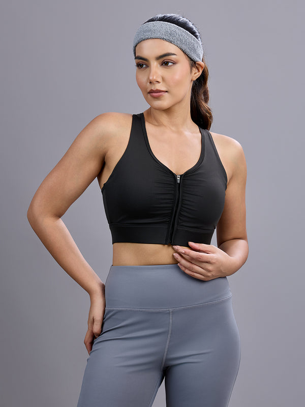 Starlight Black Sprint Sports Bra