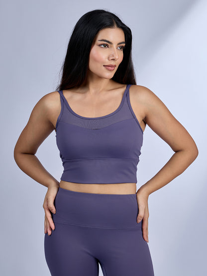 Sabi Aura Mesh Cross-Back Sports Bra