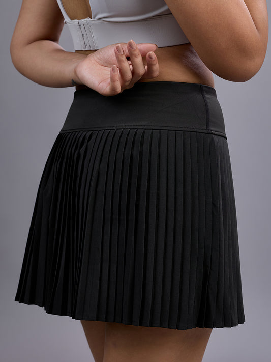 Sabi Starlight Black Pleated Skirt Leggings