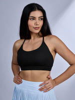 Sabi Starlight Black Aura Halterneck Sports Bra Sports Bra