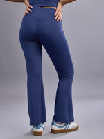 Sabi Navy Blue Nova Flared Pant Leggings