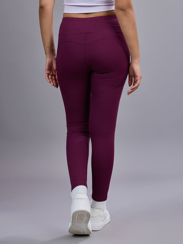 Berry Red Sculpt Legging