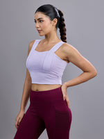 Sabi Lavender Diamonds Sports Bra Sports Bra
