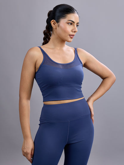 Sabi Aura Mesh Cross-Back Sports Bra