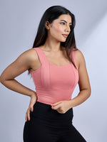 Sabi Baby Pink Diamonds Sports Bra Sports Bra