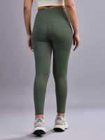 Sabi Olive Green High-Rise Legging Leggings