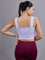 Sabi Lavender Diamonds Sports Bra Sports Bra