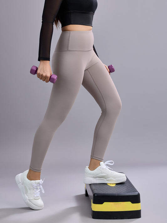 Taupe Brown High-Rise Legging