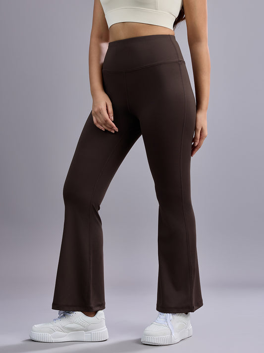 Mocha Brown Nova Flared Pant