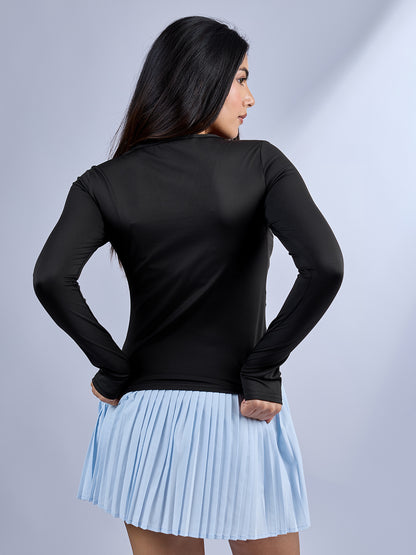 Sabi Flow V-Neck Long Sleeve Tee