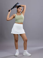 Sabi Cloud White Surf The Wave Skirt skirt