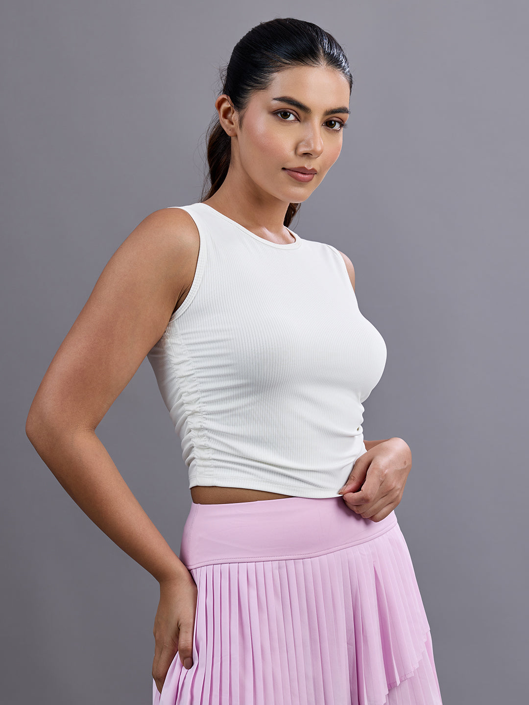Sabi Flow Sleeveless Crop Top