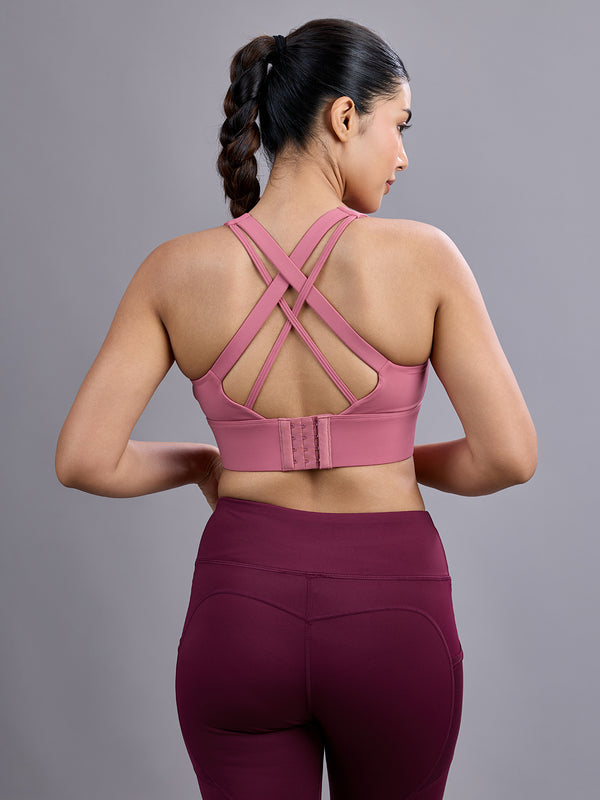 Sabi Aura Cross-Back Detachable Sports Bra