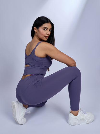 Sabi Aura Mesh Cross-Back Sports Bra