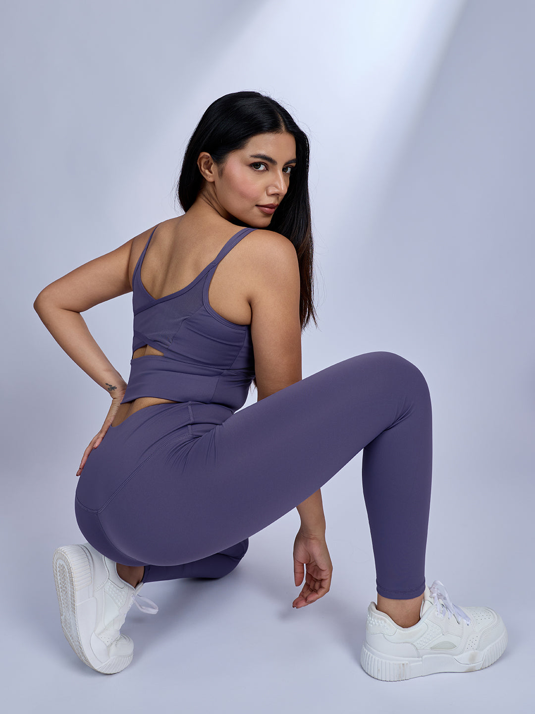 Sabi Aura Mesh Cross-Back Sports Bra