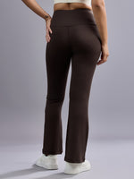 Sabi Mocha Brown Nova Flared Pant Leggings