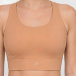 Sabi Autumn Peach Y-Back Sports Bra Sports Bra