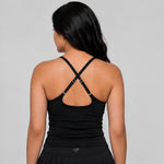 SABI Starlight Black Alpha Cross Back Sports Bra Sports Bra