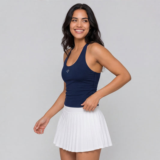 SABI Navy Blue Alpha Cross Back Sports Bra Sports Bra