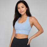 Sabi Glacier Blue Pulse Sports Bra Sports Bra