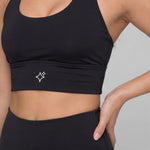 Sabi Starlight Black Pulse Sports Bra Sports Bra
