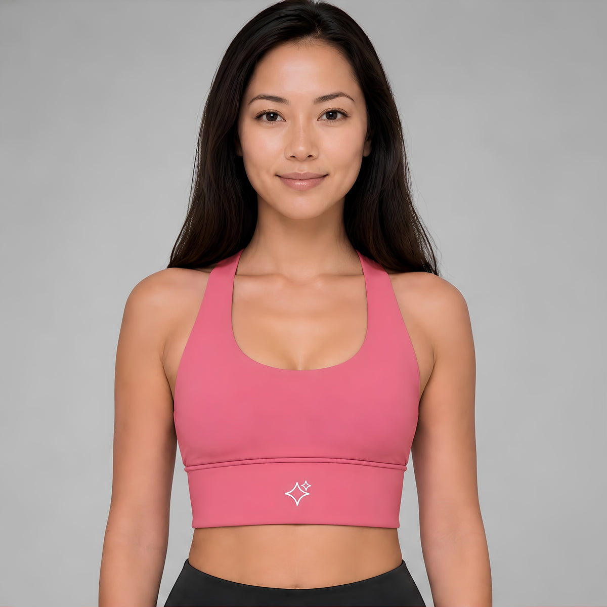 Sabi Magenta Pink Pulse Sports Bra Sports Bra