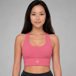 Sabi Magenta Pink Pulse Sports Bra Sports Bra