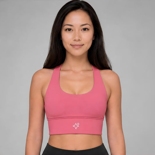 Sabi Magenta Pink Pulse Sports Bra Sports Bra