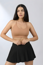Sabi Peach Halterneck Sports Bra Sports Bra