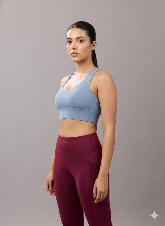 Sabi Aura Cross-Back Detachable Sports Bra