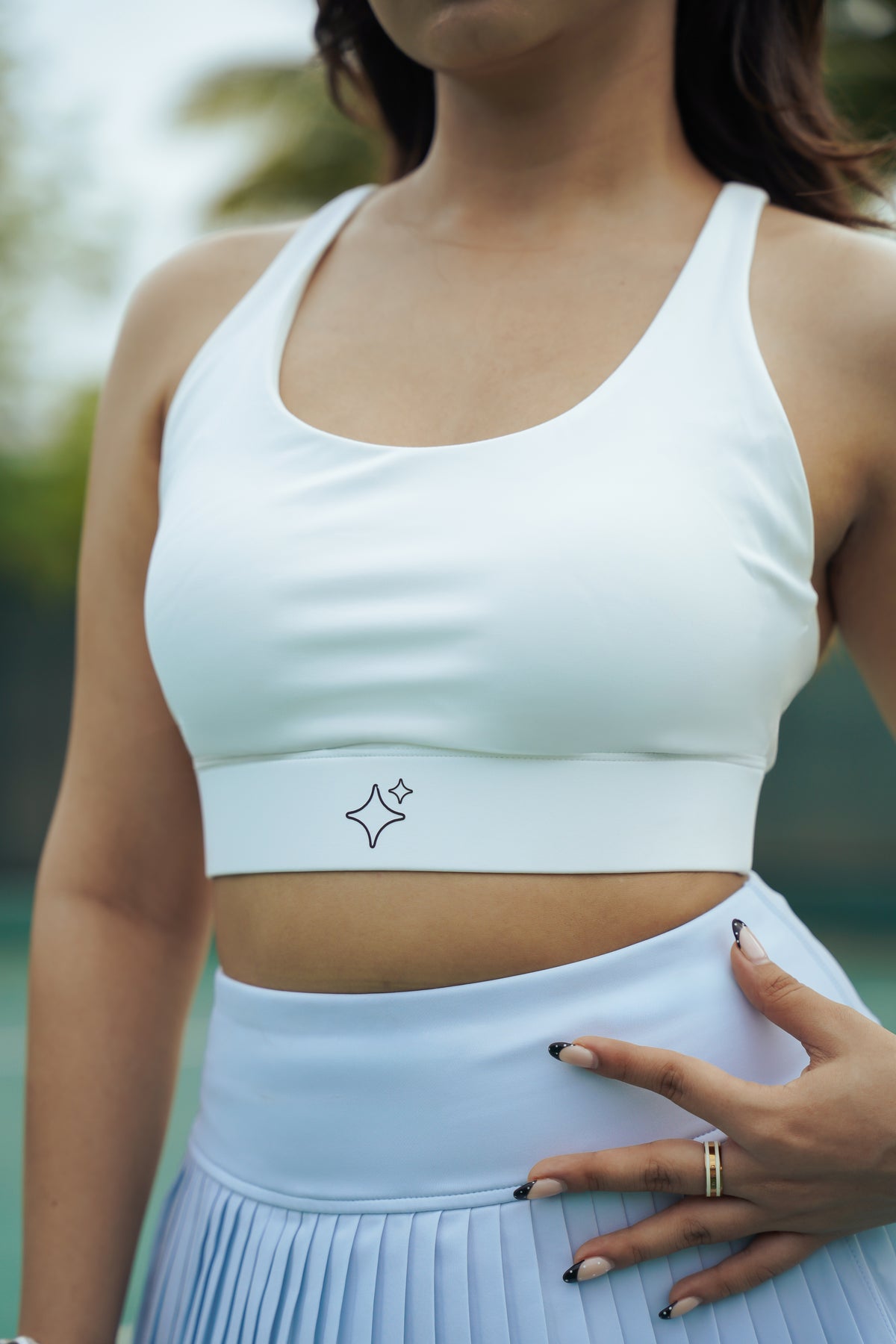 SABI Cloud White Eve Sports Bra Sports Bra