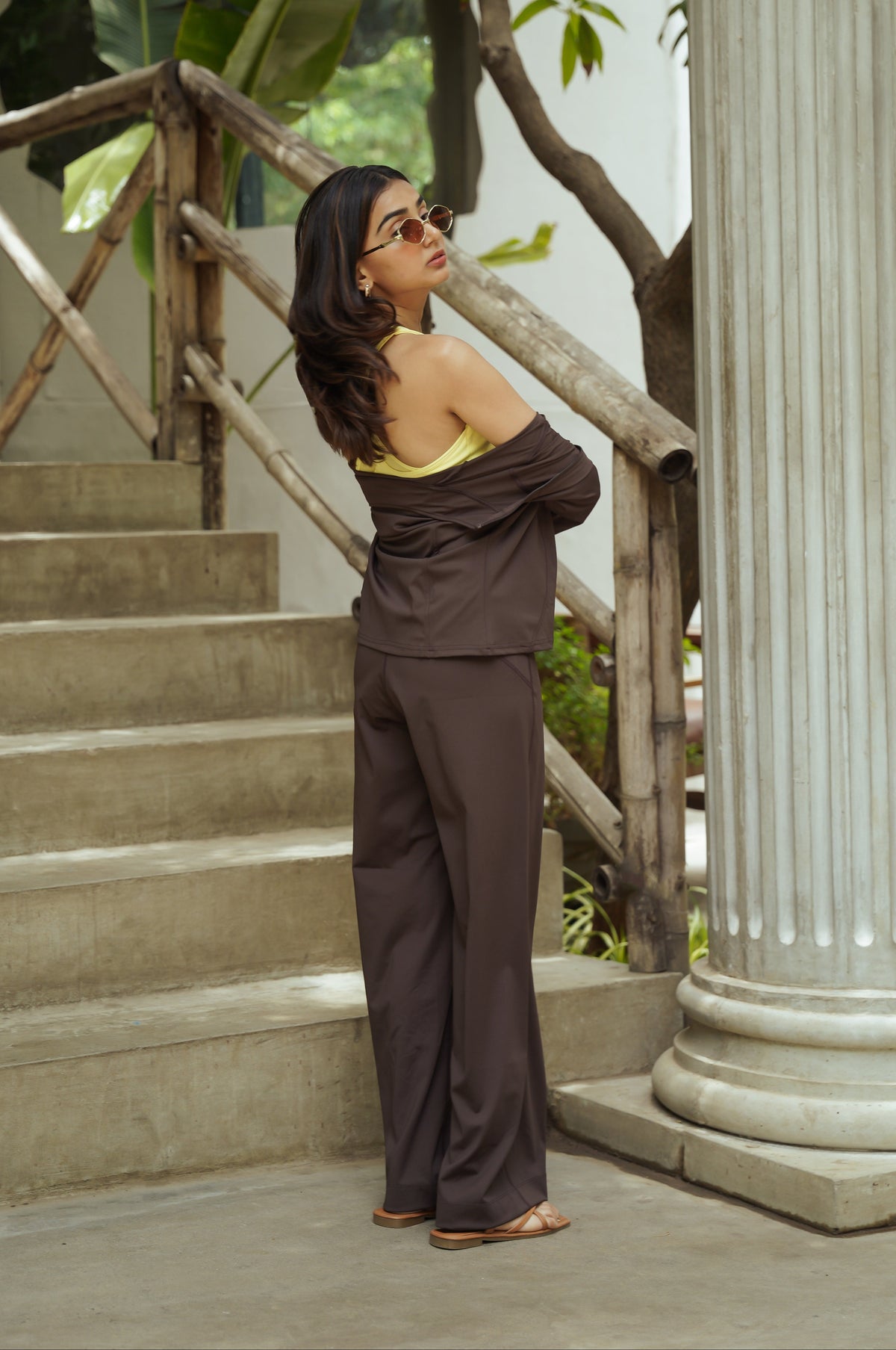Sabi Mocha Brown Lounge Pant Leggings