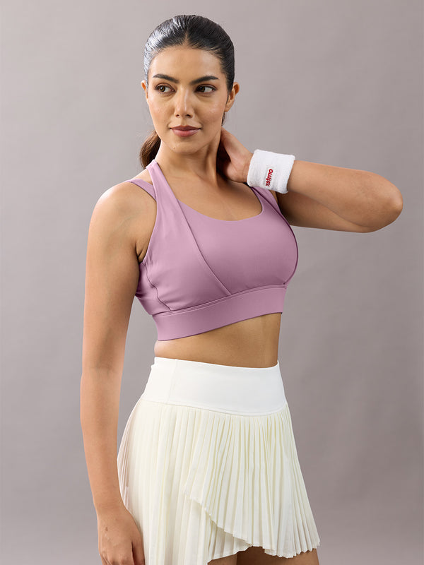 Royal Muave Muse Sports Bra