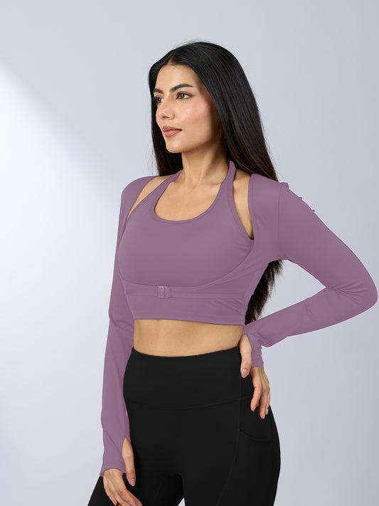 Sabi Aura Layers Crop Top