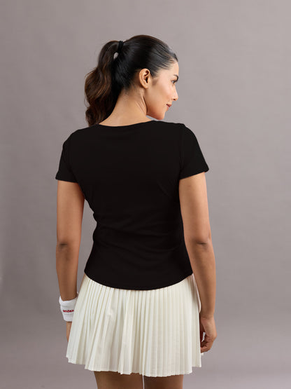 Sabi Flow V-Neck Short Sleeve Tee