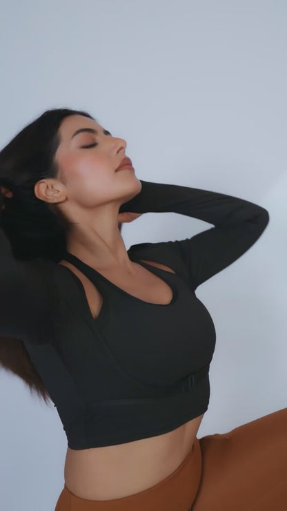 Sabi Aura Layers Crop Top